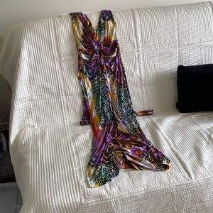 Casting summer dress with tie